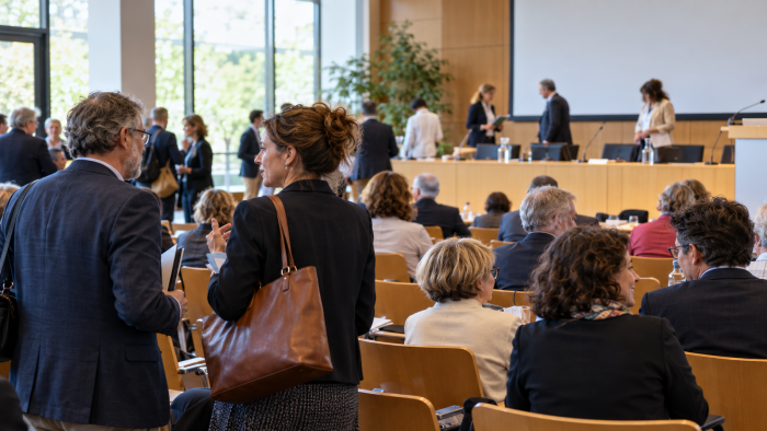 Participants réunis avant une séance de la CRSA Grand Est