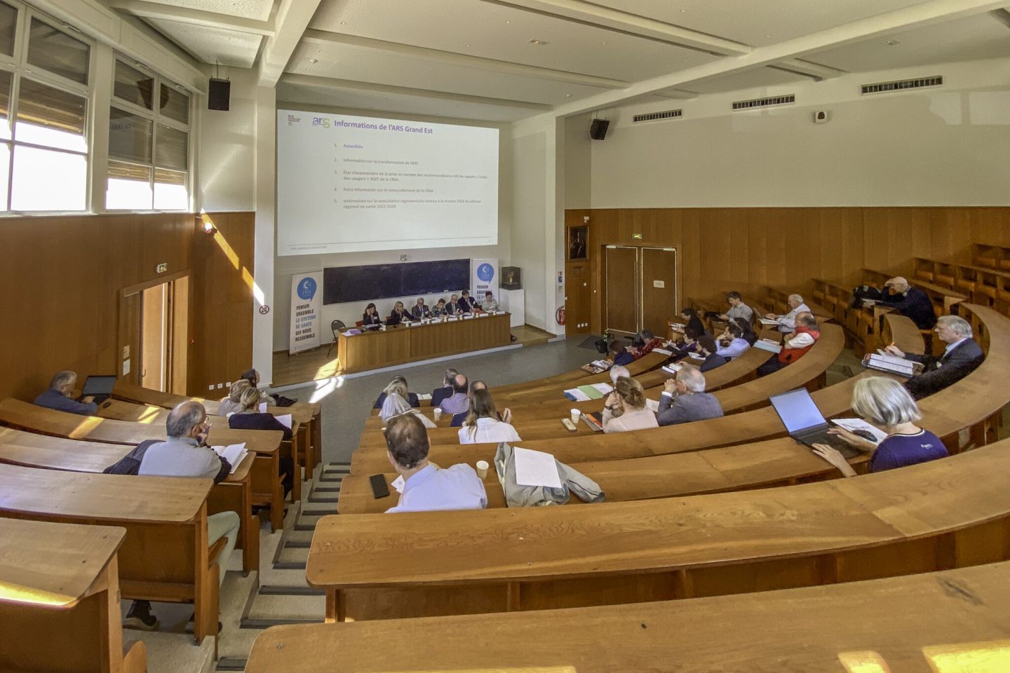 Plénière de la CRSA Grand Est du 28 avril 2026. Crédits photos : ARS Grand Est